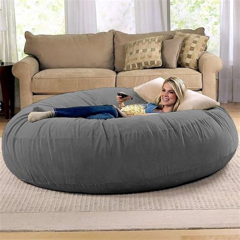 giant comfortable bean bags.